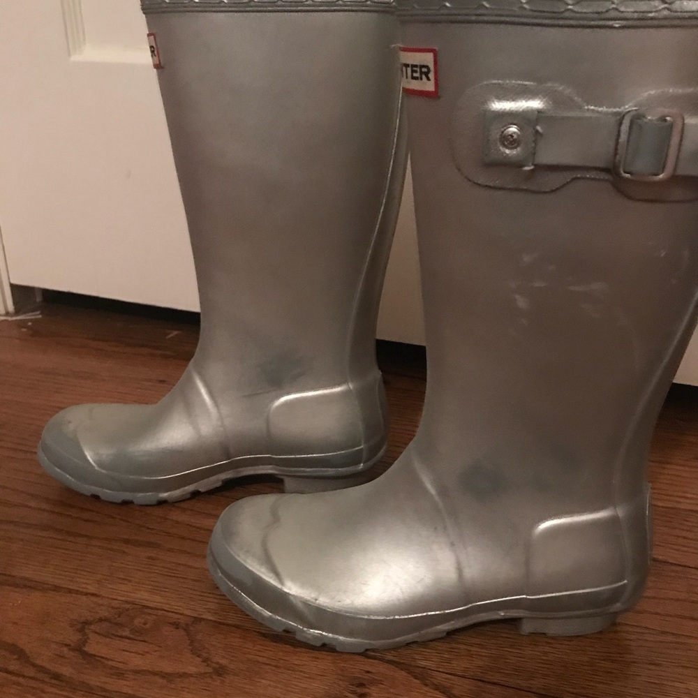 Girls hunter rain boots